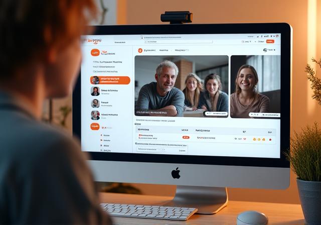 Live webinar hub con broadcast, replay e speaker showcase